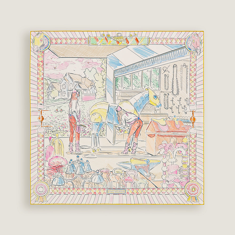 Pony Pit Stop scarf 70 | Hermès Mainland China